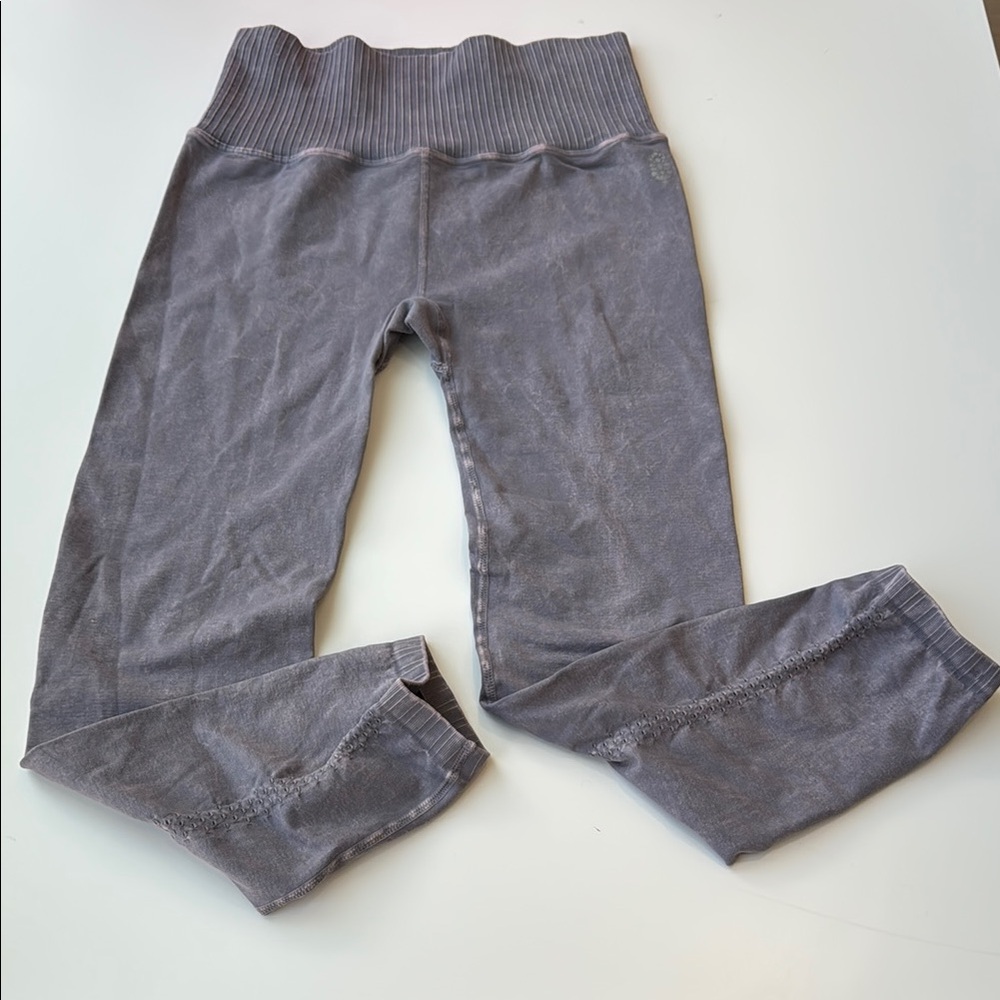 Free People Movement Grey Good Karma leggings m/l
